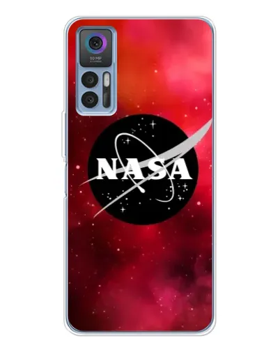 Чехол для TCL 30 с картинкой «NASA — красная туманность»
