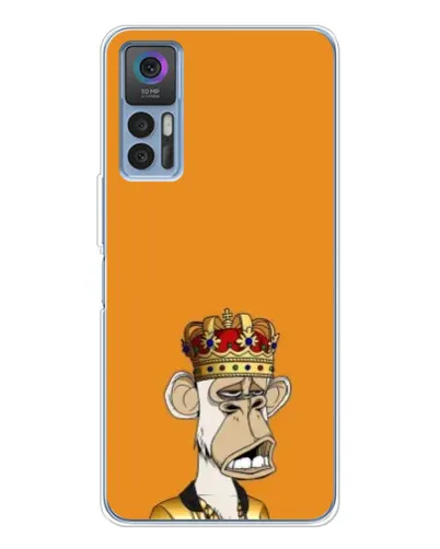 Чехол для TCL 30 с картинкой «Золотая обезьяна Bored Ape»