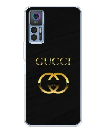 Чехол для TCL 30 с картинкой «Золотой логотип Gucci» Чехол для TCL 30 с картинкой «Золотой логотип Gucci»