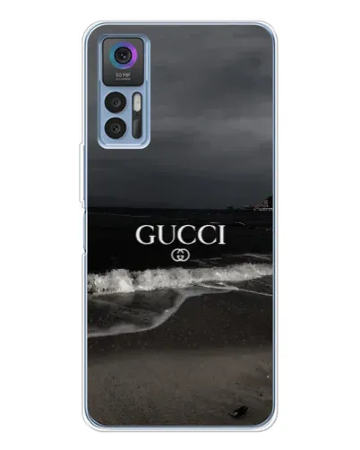 Чехол для TCL 30 с картинкой «Gucci — морской прибой» Чехол для TCL 30 с картинкой «Gucci — морской прибой»