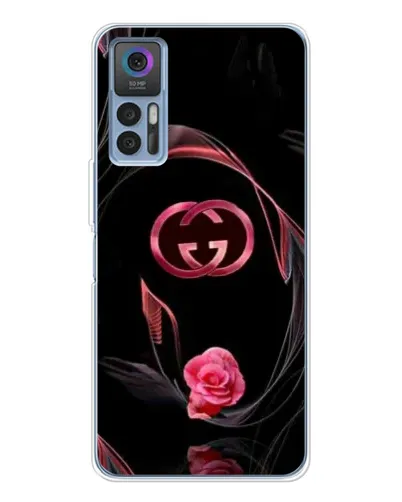 Чехол для TCL 30 с картинкой «Gucci — неоновая роза» Чехол для TCL 30 с картинкой «Gucci — неоновая роза»