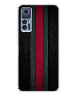 Чехол для TCL 30 с картинкой «Gucci — неоновая линия»