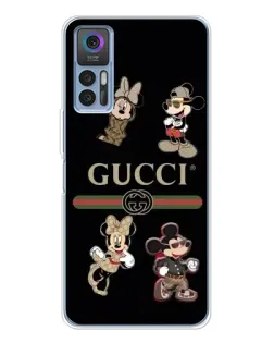 Чехол для TCL 30 с картинкой «Gucci — герои Disney и монограмма» Чехол для TCL 30 с картинкой «Gucci — герои Disney и монограмма»
