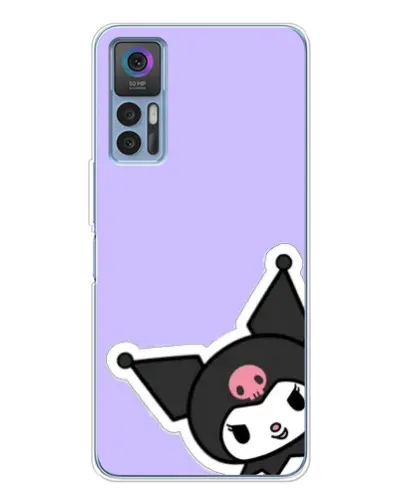 Чехол для TCL 30 с картинкой «Забавная Kuromi» Чехол для TCL 30 с картинкой «Забавная Kuromi»
