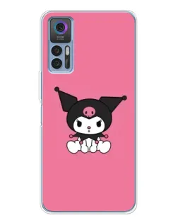 Чехол для TCL 30 с картинкой «Хмурая Kuromi»