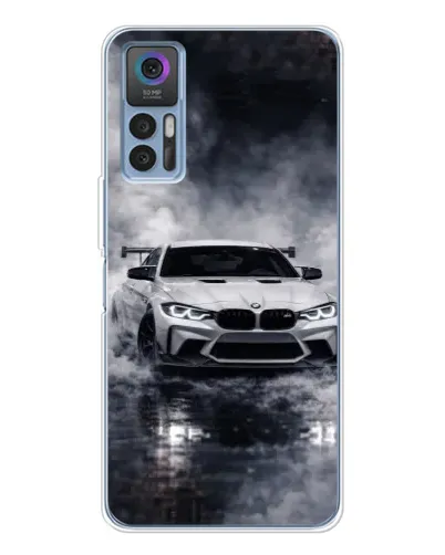Чехол для TCL 30 с картинкой «BMW сквозь туман» Чехол для TCL 30 с картинкой «BMW сквозь туман»