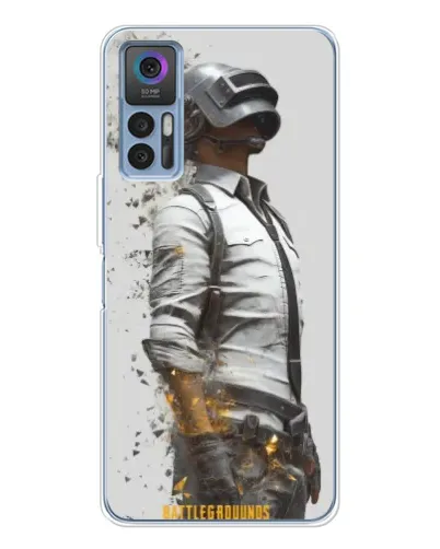 Чехол для TCL 30 с картинкой «PUBG — боец в пыли» Чехол для TCL 30 с картинкой «PUBG — боец в пыли»