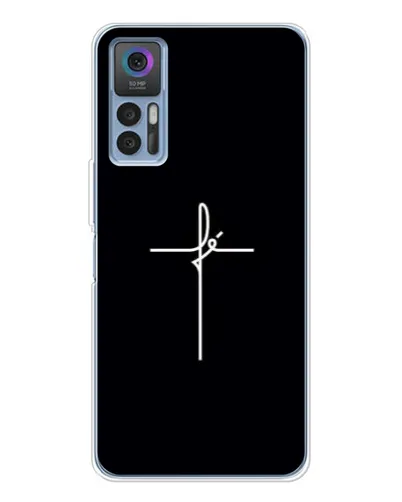 Чехол для TCL 30 с картинкой «Тонкий крест» Чехол для TCL 30 с картинкой «Тонкий крест»
