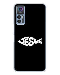 Чехол для TCL 30 с картинкой «Рыба Jesus» Чехол для TCL 30 с картинкой «Рыба Jesus»
