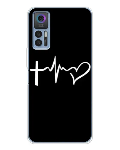 Чехол для TCL 30 с картинкой «Пульс веры» Чехол для TCL 30 с картинкой «Пульс веры»
