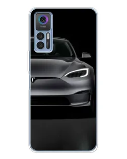 Чехол для TCL 30 с картинкой «Tesla Model S Look» Чехол для TCL 30 с картинкой «Tesla Model S Look»
