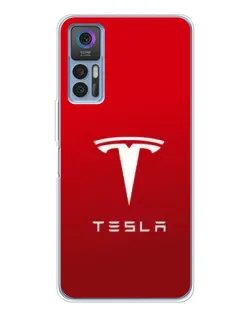 Чохол для TCL 30 з картинкою «Tesla Red Classic» Чохол для TCL 30 з картинкою «Tesla Red Classic»