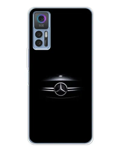 Чехол для TCL 30 с картинкой «Mercedes — абстрактные линии» Чехол для TCL 30 с картинкой «Mercedes — абстрактные линии»