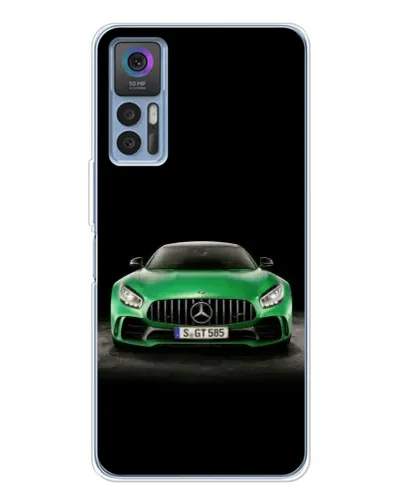 Чехол для TCL 30 с картинкой «Mercedes — неоновый лого» Чехол для TCL 30 с картинкой «Mercedes — неоновый лого»