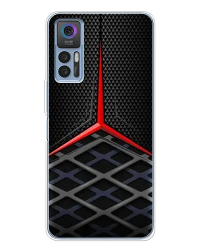 Чехол для TCL 30 с картинкой «Mercedes Carbon Grid» Чехол для TCL 30 с картинкой «Mercedes Carbon Grid»
