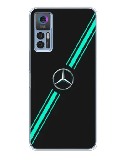Чехол для TCL 30 с картинкой «Спортивные линии Mercedes» Чехол для TCL 30 с картинкой «Спортивные линии Mercedes»