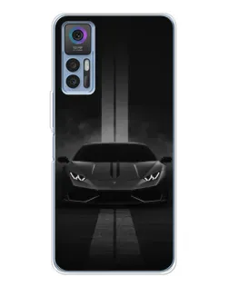 Чохол для TCL 30 з картинкою «Lamborghini симетрія доріг»