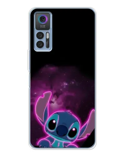 Чохол для TCL 30 з картинкою «Неоновий Stitch» Чохол для TCL 30 з картинкою «Неоновий Stitch»