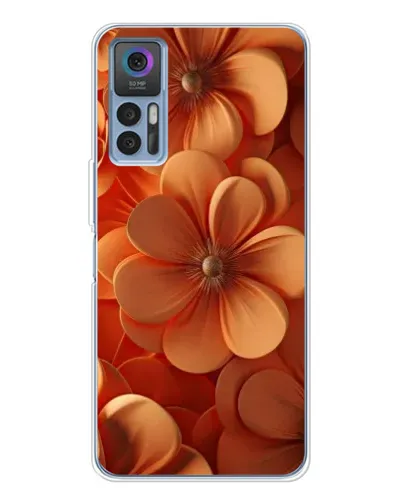 Чехол для TCL 30 с картинкой «Оранжевый макро цветок» Чехол для TCL 30 с картинкой «Оранжевый макро цветок»