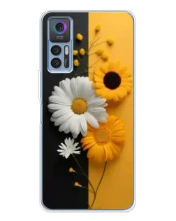 Чохол для TCL 30 з картинкою «Соняшник та ромашка» Чохол для TCL 30 з картинкою «Соняшник та ромашка»