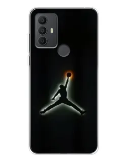 Чохол для TCL 306 з картинкою «Jordan Gradient Logo»
