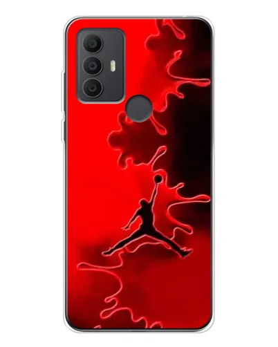 Чехол для TCL 306 с картинкой «Jordan Red Smoke» Чехол для TCL 306 с картинкой «Jordan Red Smoke»
