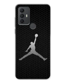 Чехол для TCL 306 с картинкой «Jordan Dark Carbon»
