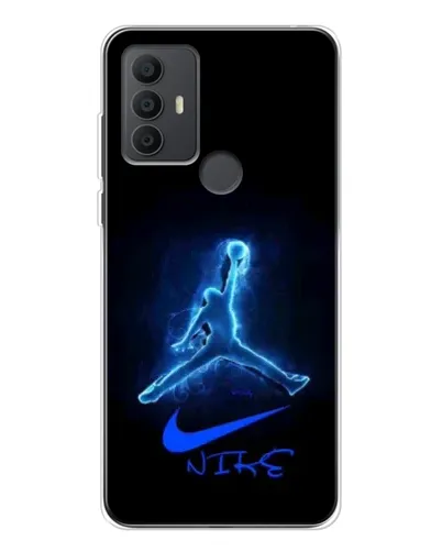 Чехол для TCL 306 с картинкой «Jordan Neon Blue» Чехол для TCL 306 с картинкой «Jordan Neon Blue»