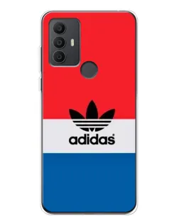Чохол для TCL 306 з картинкою «Ретро блоки Adidas»