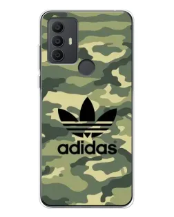 Чохол для TCL 306 з картинкою «Мілітарі стиль Adidas»