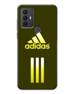 Чохол для TCL 306 з картинкою «Оливковий градієнт Adidas»