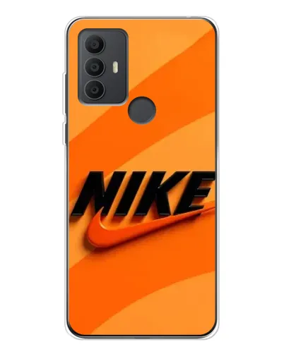 Чохол для TCL 306 з картинкою «Помаранчевий драйв Nike»