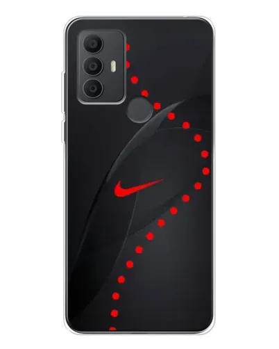 Чохол для TCL 306 з картинкою «Абстрактний дизайн Nike»