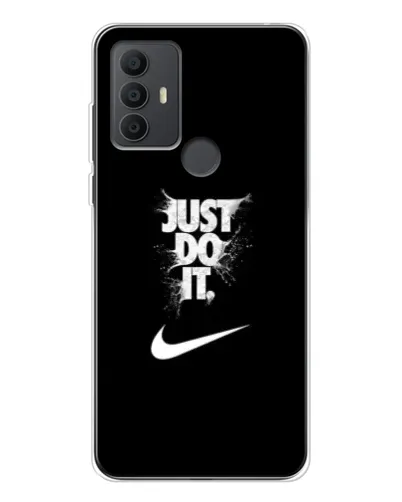 Чохол для TCL 306 з картинкою «Текстовий принт Nike»