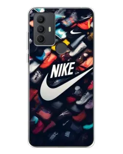 Чохол для TCL 306 з картинкою «Колекція кросівок Nike» Чохол для TCL 306 з картинкою «Колекція кросівок Nike»