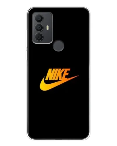 Чохол для TCL 306 з картинкою «Золотий логотип Nike»