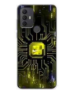 Чохол для TCL 306 з картинкою «Nike — золота іскра» Чохол для TCL 306 з картинкою «Nike — золота іскра»