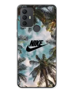 Чохол для TCL 306 з картинкою «Тропічний принт Nike» Чохол для TCL 306 з картинкою «Тропічний принт Nike»