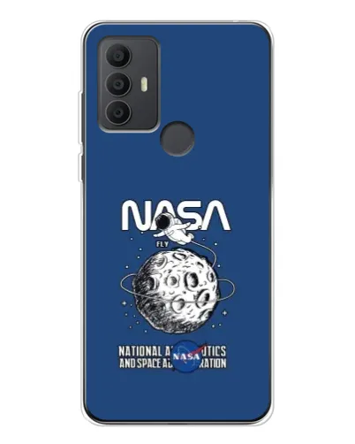 Чехол для TCL 306 с картинкой «NASA — лунная миссия» Чехол для TCL 306 с картинкой «NASA — лунная миссия»