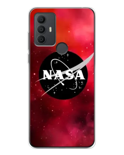 Чехол для TCL 306 с картинкой «NASA — красная туманность» Чехол для TCL 306 с картинкой «NASA — красная туманность»