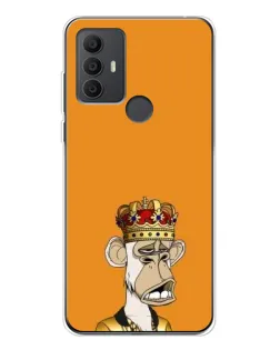 Чехол для TCL 306 с картинкой «Золотая обезьяна Bored Ape» Чехол для TCL 306 с картинкой «Золотая обезьяна Bored Ape»