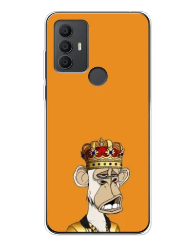 Чохол для TCL 306 з картинкою «Золота мавпа Bored Ape» Чохол для TCL 306 з картинкою «Золота мавпа Bored Ape»