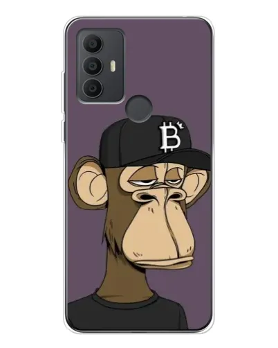 Чохол для TCL 306 з картинкою «Bored Ape в кепці» Чохол для TCL 306 з картинкою «Bored Ape в кепці»