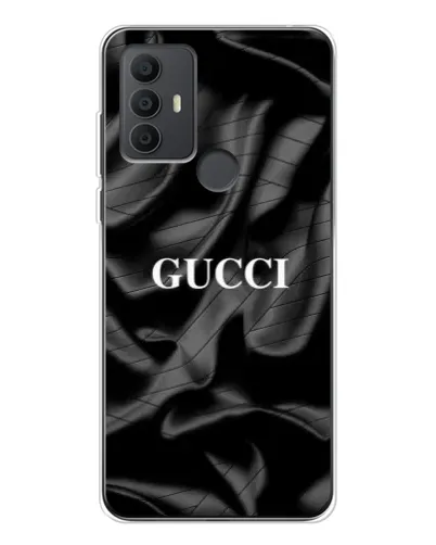Чохол для TCL 306 з картинкою «Gucci — шовкові хвилі»