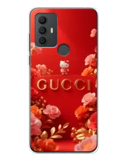 Чохол для TCL 306 з картинкою «Gucci — золотий сад»