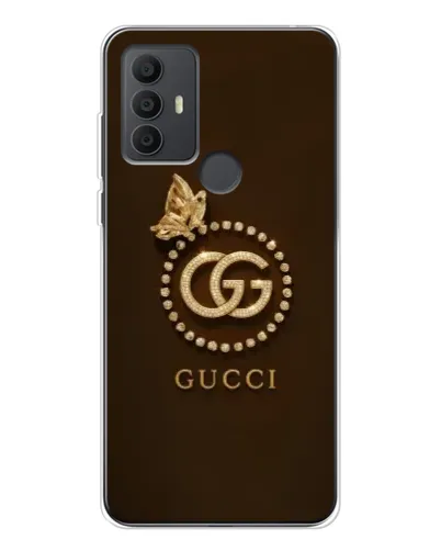 Чохол для TCL 306 з картинкою «Gucci — золотий метелик»