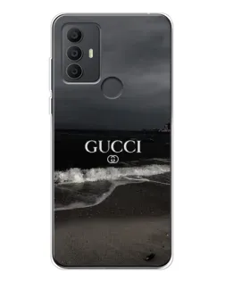 Чохол для TCL 306 з картинкою «Gucci — морський прибій»