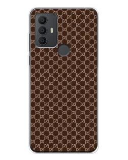 Чохол для TCL 306 з картинкою «Gucci — шоколадна сітка»