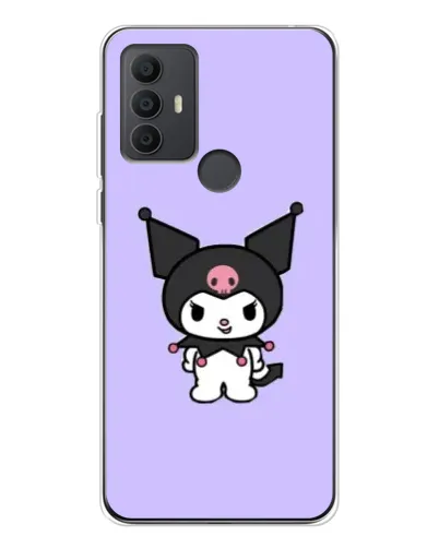 Чохол для TCL 306 з картинкою «Kuromi — ніжний фіолетовий»