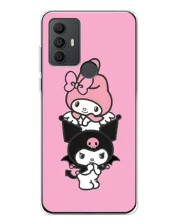 Чохол для TCL 306 з картинкою «My Melody та Kuromi»